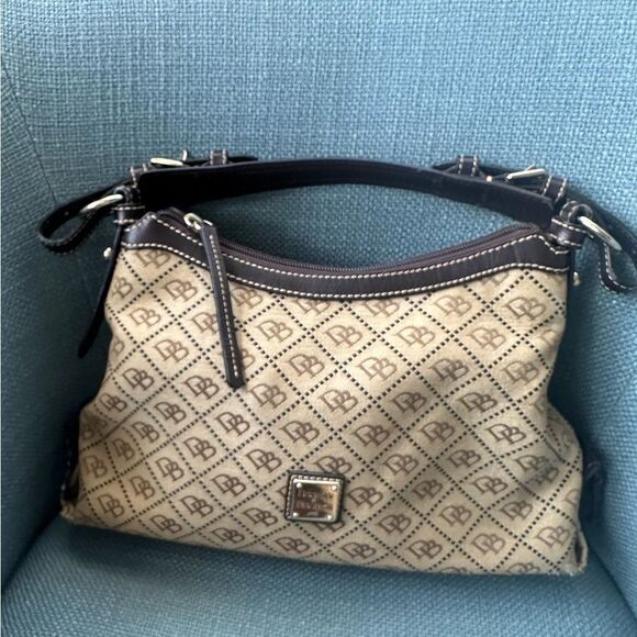 Dooney & Bourke Signature Hobo bag.